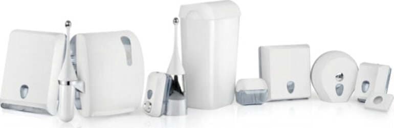 Dispenser Soft Touch per sapone liquido - 10 2x9x21 6 cm - capacitA' 0 55 L - bianco - Mar Plast Casa e cucina/Bagno/Accessori per il bagno/Dosatori e porta accessori/Dosatori per sapone liquido Eurocartuccia - Pavullo, Commerciovirtuoso.it