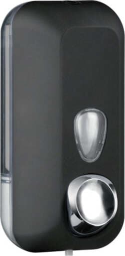 Dispenser Soft Touch per sapone liquido - 10 2x9x21 6 cm - capacitA' 0 55 L - nero - Mar Plast Casa e cucina/Bagno/Accessori per il bagno/Dosatori e porta accessori/Dosatori per sapone liquido Eurocartuccia - Pavullo, Commerciovirtuoso.it