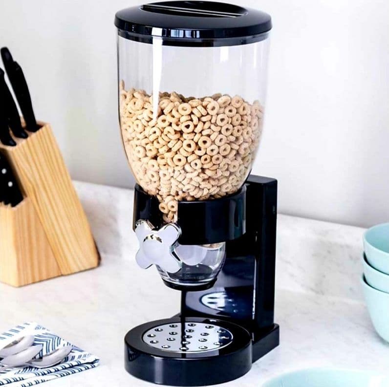Dispenser-Storage-Singolo-Contenitore-Dosatore-Distributore-Cereali-Pasta-500-Gr