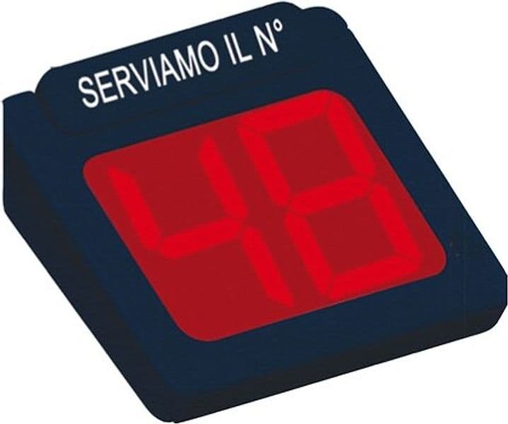 Display 2 Digits per sistema elimina code - Printex Fai da te/Sicurezza e protezione/Attrezzature per sicurezza sul lavoro/Apparecchiature anticaduta/Corde e cordoni di contenimento Eurocartuccia - Pavullo, Commerciovirtuoso.it