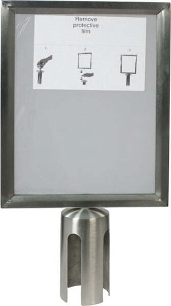 Display A4 per colonnine - Securit Fai da te/Sicurezza e protezione/Attrezzature per sicurezza sul lavoro/Apparecchiature anticaduta/Corde e cordoni di contenimento Eurocartuccia - Pavullo, Commerciovirtuoso.it
