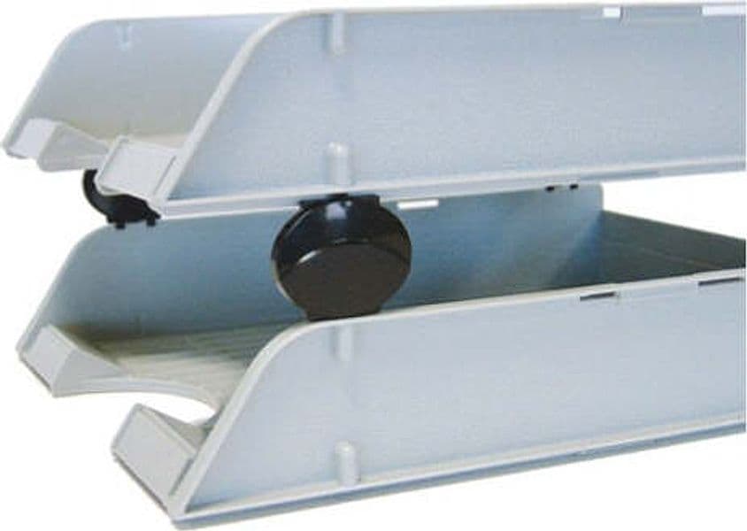 Distanziali neri per vaschette portacorrispondenza TR25310 - Arda - set da 4 pezzi Cancelleria e prodotti per ufficio/Archivio ufficio e accessori per scrivania/Archivio ufficio/Cartelle/Portariviste Eurocartuccia - Pavullo, Commerciovirtuoso.it