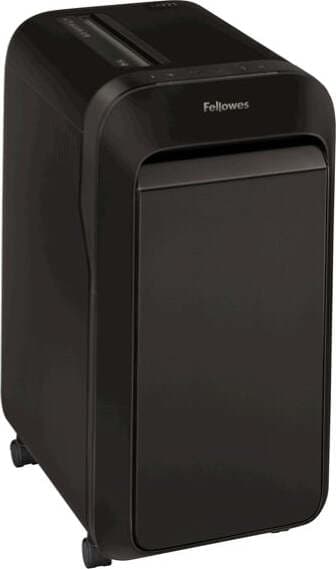 Distruggidocumenti LX-221 - a microframmenti - nero - Fellowes Cancelleria e prodotti per ufficio/Elettronica per ufficio/Accessori/Accessori per distruggidocumenti Eurocartuccia - Pavullo, Commerciovirtuoso.it