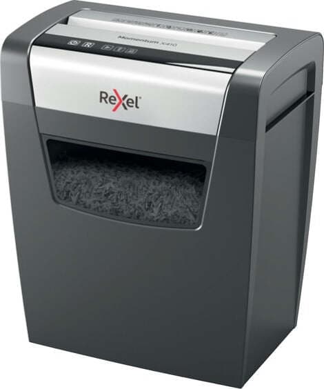Distruggidocumenti Momentum X410 - a frammenti - 23L - Rexel Cancelleria e prodotti per ufficio/Elettronica per ufficio/Accessori/Accessori per distruggidocumenti Eurocartuccia - Pavullo, Commerciovirtuoso.it