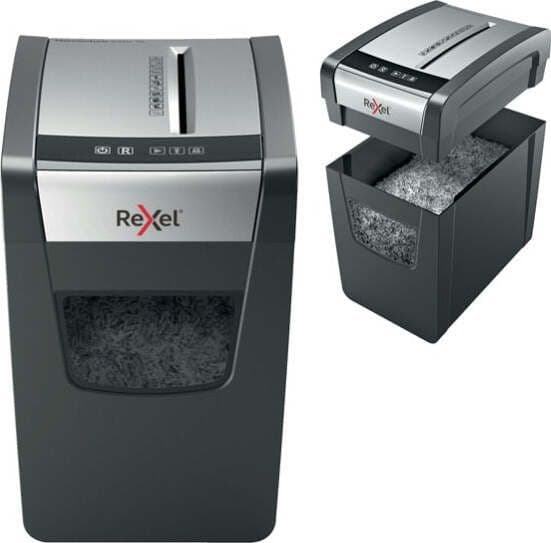 Distruggidocumenti Momentum X410 SL - taglio a frammenti 4x28 mm - Rexel Cancelleria e prodotti per ufficio/Elettronica per ufficio/Accessori/Accessori per distruggidocumenti Eurocartuccia - Pavullo, Commerciovirtuoso.it