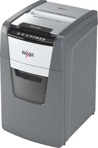Distruggidocumenti Optimum AutoFeed+ 130M - a micro frammenti - Rexel Cancelleria e prodotti per ufficio/Elettronica per ufficio/Accessori/Accessori per distruggidocumenti Eurocartuccia - Pavullo, Commerciovirtuoso.it