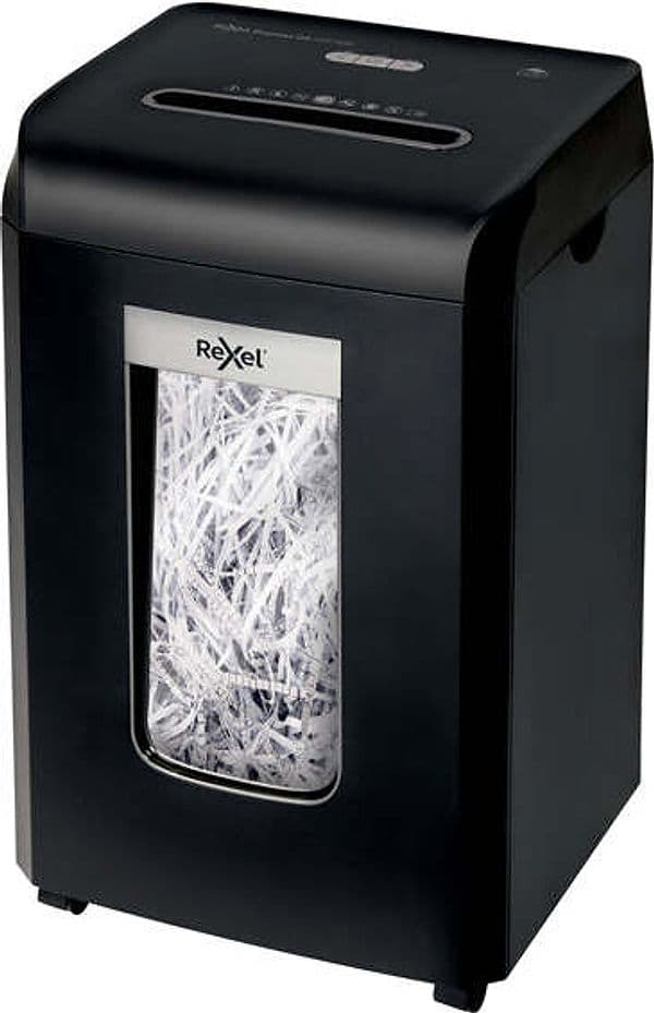Distruggidocumenti ProMax QS RSS1838 - taglio a strisce - Rexel Cancelleria e prodotti per ufficio/Elettronica per ufficio/Accessori/Accessori per distruggidocumenti Eurocartuccia - Pavullo, Commerciovirtuoso.it