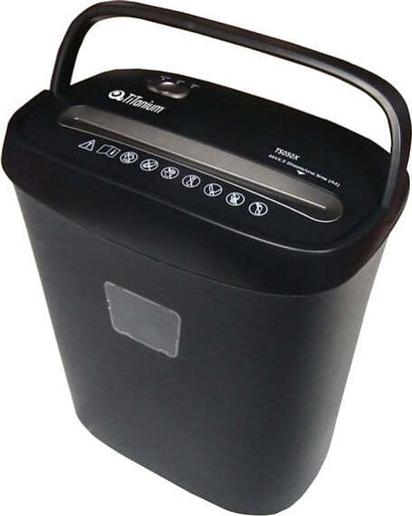 Distruggidocumenti TS050X - a frammenti - 13L - Titanium Cancelleria e prodotti per ufficio/Elettronica per ufficio/Accessori/Accessori per distruggidocumenti Eurocartuccia - Pavullo, Commerciovirtuoso.it