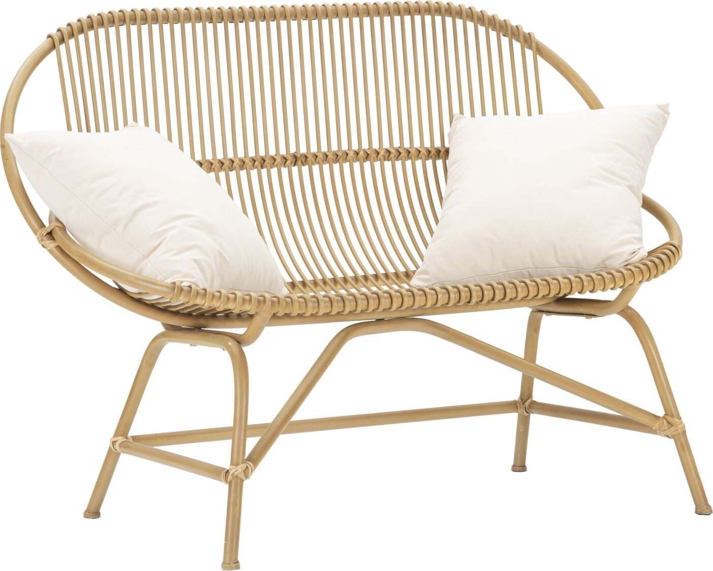 Divanetto-2-Posti-Panama-C/Cuscini-Cm-132X66X96,5