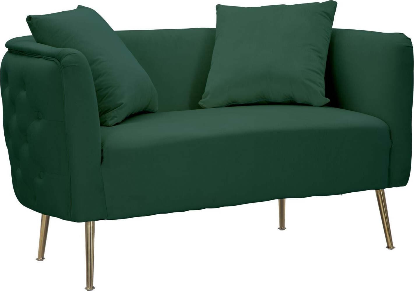 Divanetto-Bucarest-Verde-Cm-127X74X73