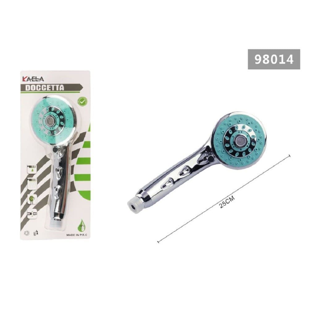 Doccetta Massaggio 25 Cm Bagno Soffione Doccia Cornetta Rotondo Moderno 98014 Fai da te/Attrezzature per cucine e bagni/Attrezzature per bagni/Docce e componenti doccia/Filtri supporti e soffioni doccia/Docce fisse Trade Shop italia - Napoli, Commerciovirtuoso.it