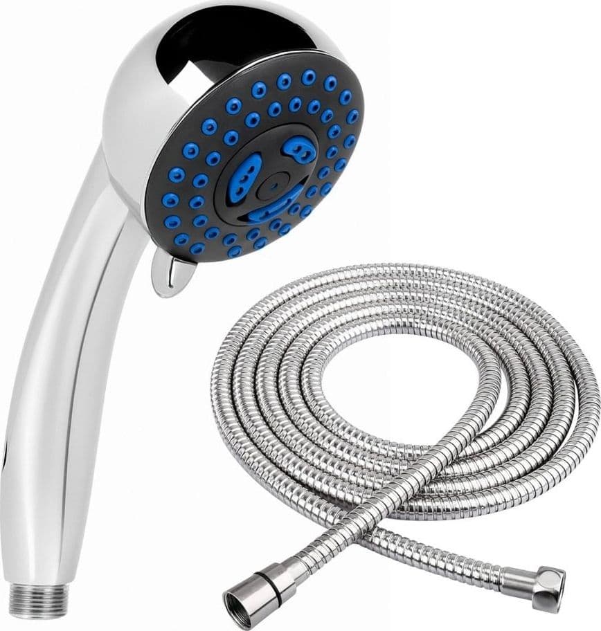 Doccetta Multifunzione Anticalcare 3 Funzioni Abs Cromato + Tubo Flessibile Acciaio Inox Estensibile cm 150 Fai da te/Attrezzature per cucine e bagni/Attrezzature per bagni/Docce e componenti doccia/Filtri supporti e soffioni doccia/Telefoni doccia Ogomondo - Martina Franca, Commerciovirtuoso.it