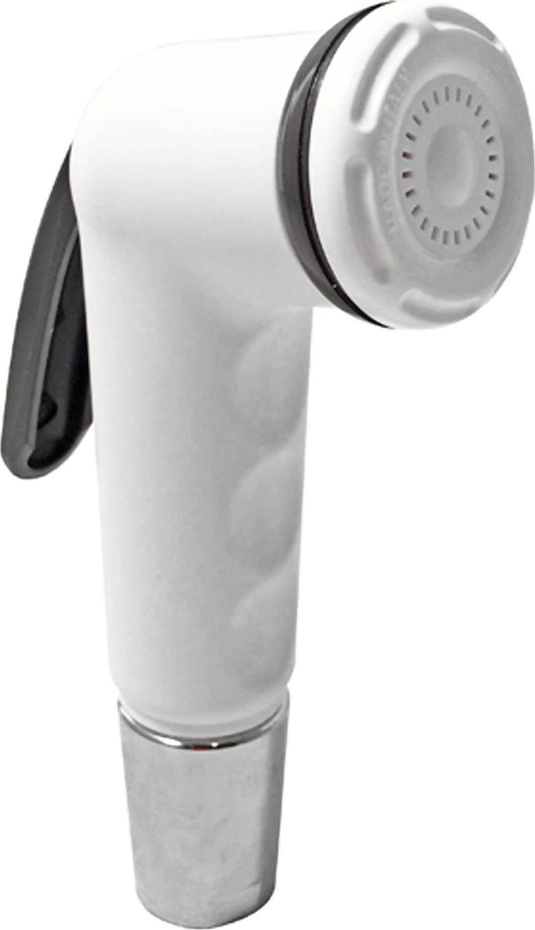 Doccia Bidet In Polipropilene Bianco/grigio Serie Moon Doccetta Per Wc E Bidet Bianca Con Pulsante Grigio. Arca Concept in Rubinetti per bidet Arca Concept - Brescia, commercioVirtuoso.it