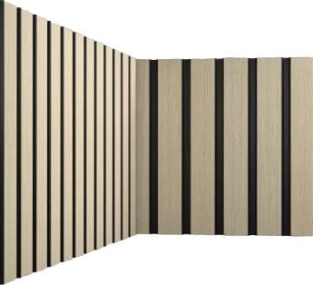 Doga in duropolimero effetto legno Frassino sfondo nero 2800x120x12 Fai da te/Pitture trattamenti per pareti e utensili/Strumenti per carta da parati e posa carta da parati/Pannelli a muro 3D Led Mall Home - Napoli, Commerciovirtuoso.it