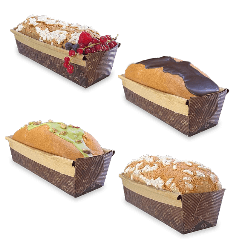 Dolci Focacce Artigianali Box 4pz. Promo Assaggio Bauletti Made In Italy Artigianali