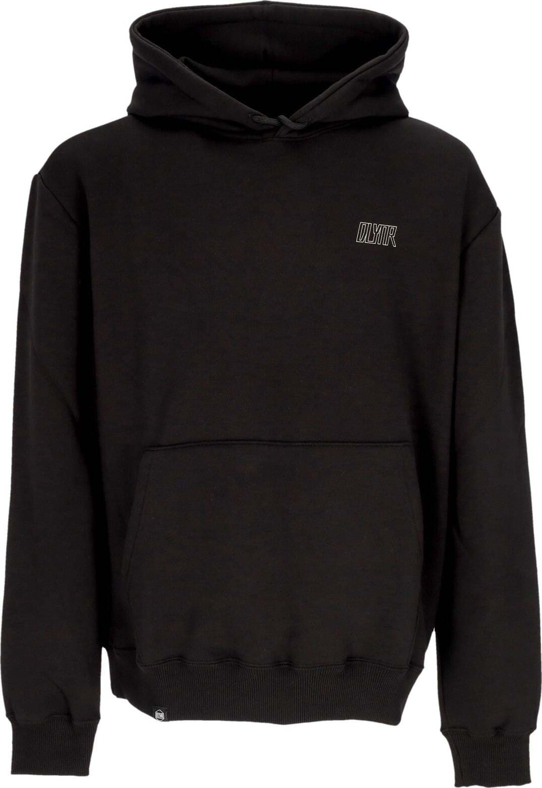 DOLLY-NOIRE-Felpa-Cappuccio-Uomo-Blue-Dragon-Hoodie-Black-da-uomo