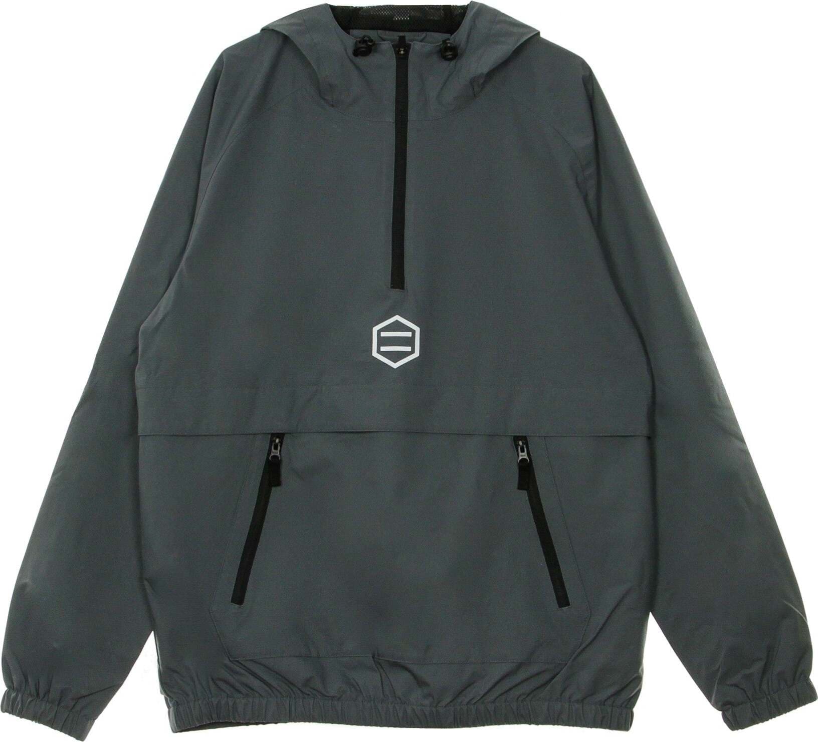 DOLLY-NOIRE-Giacca-a-Vento-Infilabile-Uomo-Grey-Slight-Anorak-Grey-da-uomo