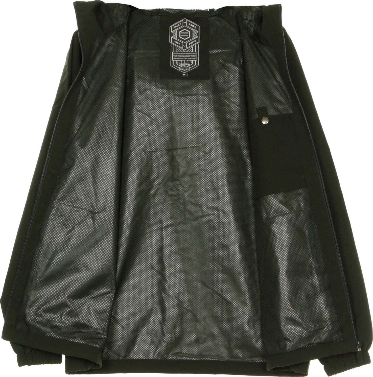 DOLLY-NOIRE-Giacca-a-Vento-Uomo-Full-Zip-Light-Black-da-uomo