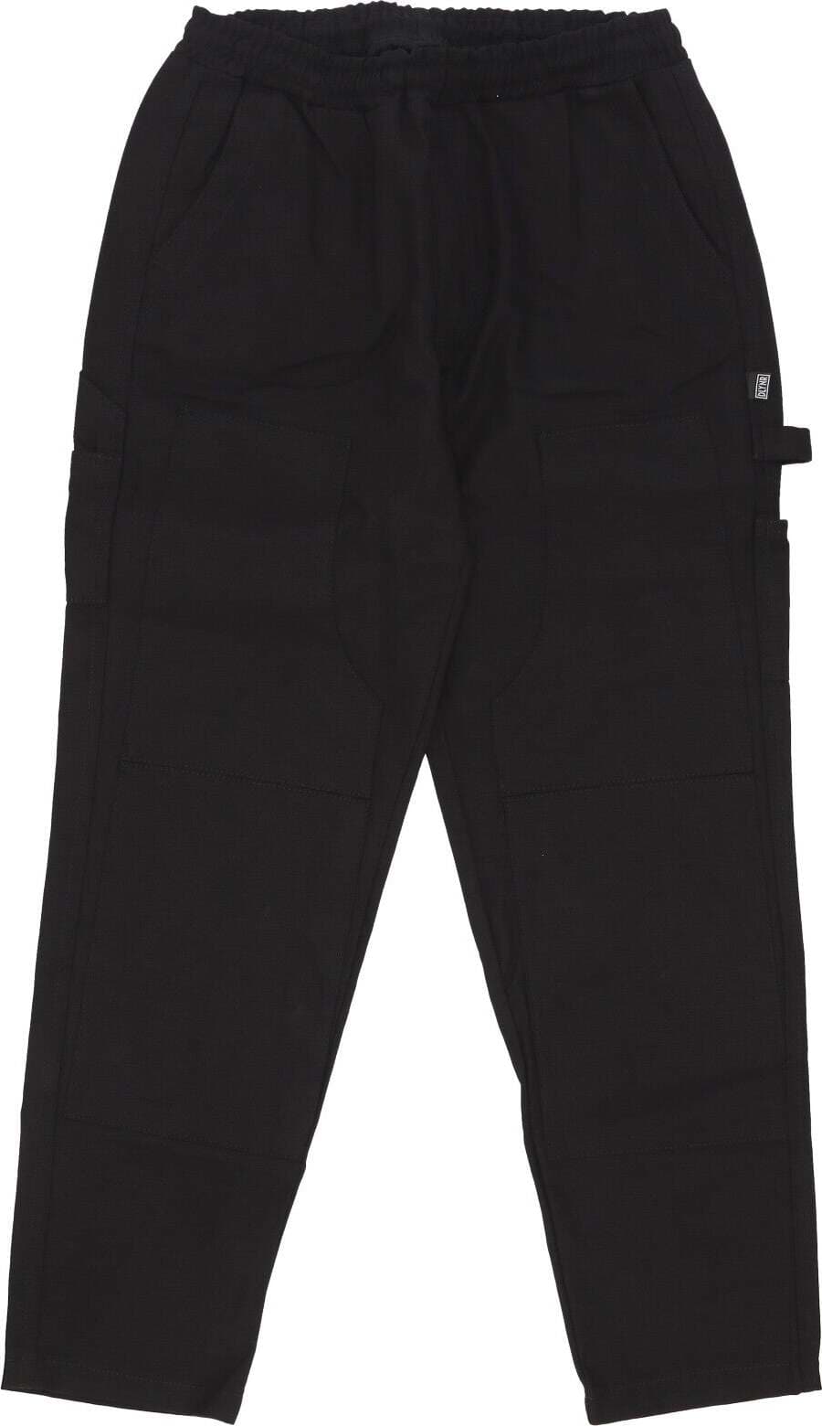 DOLLY-NOIRE-Pantalone-Lungo-Uomo-Canvas-Carpenter-Pants-Black-da-uomo