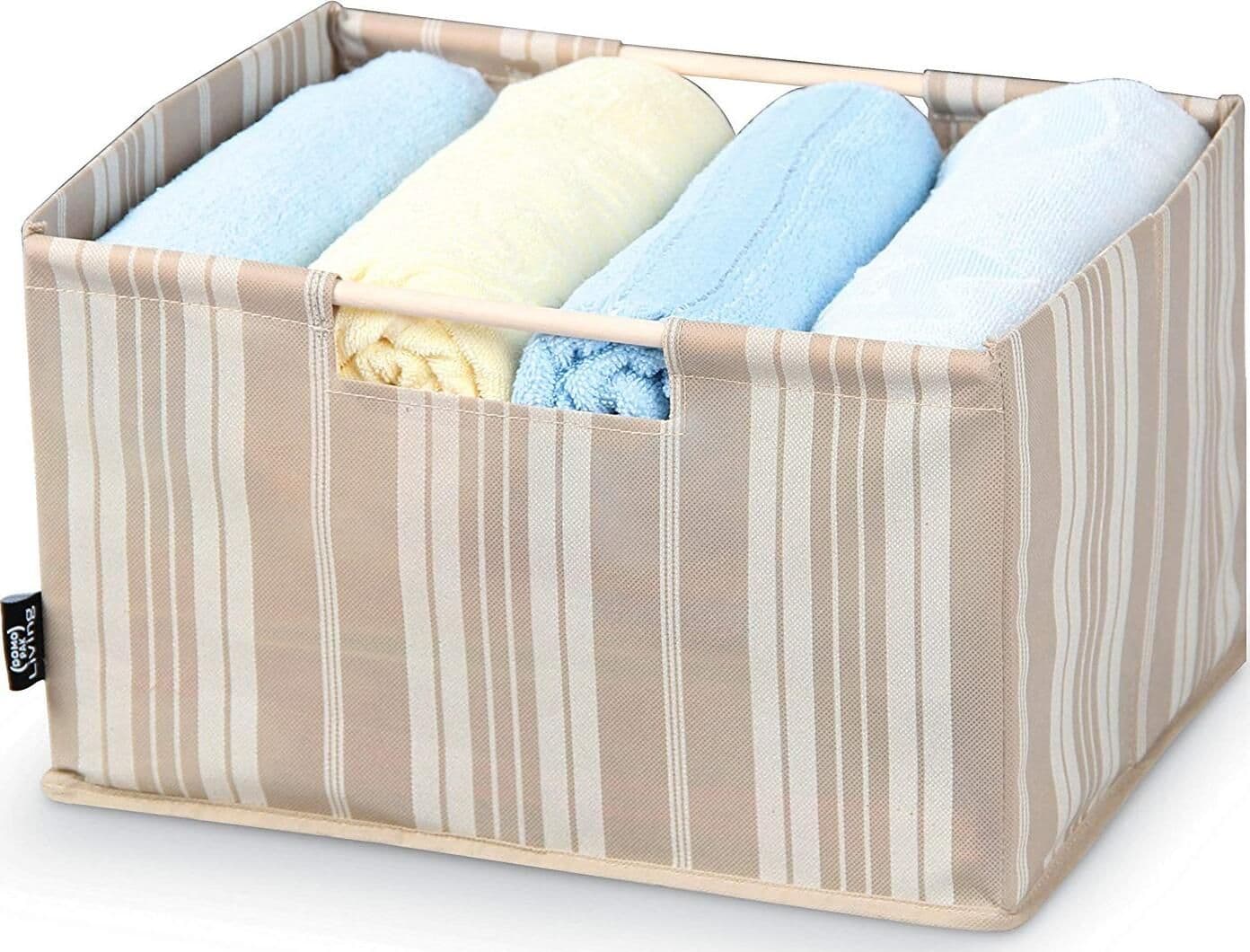 DOMOPACK-CESTO-IN-TNT-CON-MANICI-MISURA-L-CON-RIGHE-38X28X23