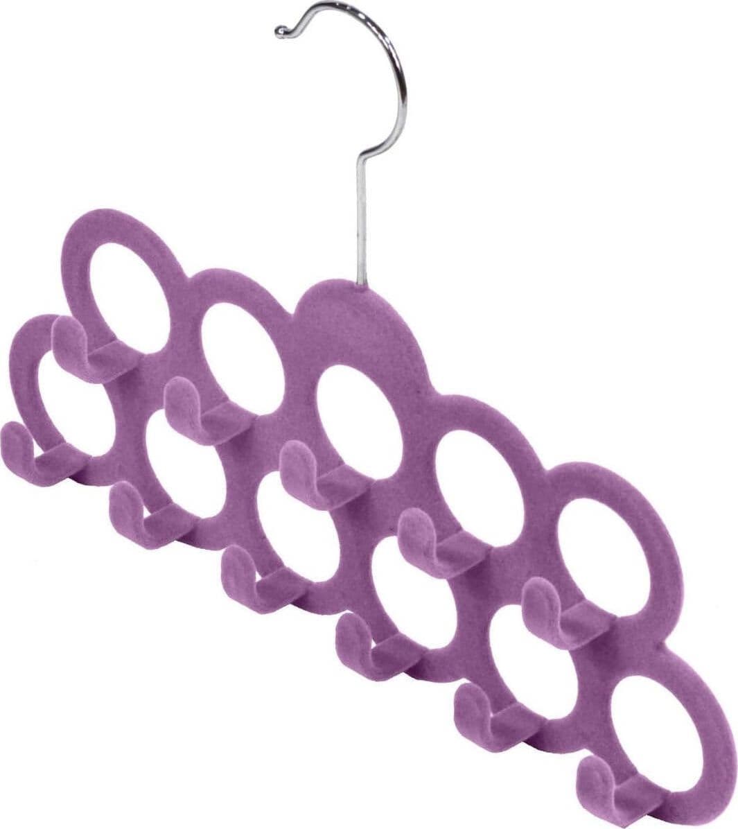 DOMOPAK---APPENDINO-ACCESSORI-VELLUTATO-VIOLA-30,5CM