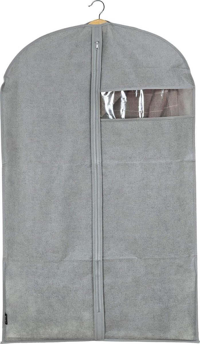 DOMOPAK---CUSTODIA-GIACCA-TNT-STONE-GREY-60x100CM
