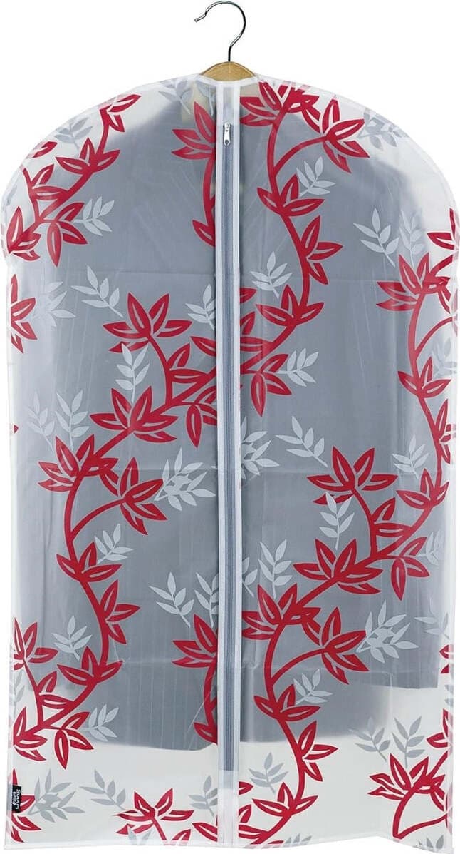 DOMOPAK---CUSTODIA-PER-GIACCA-FLAIR-60X100CM-COLORI-ROSSO/GRIGGIO