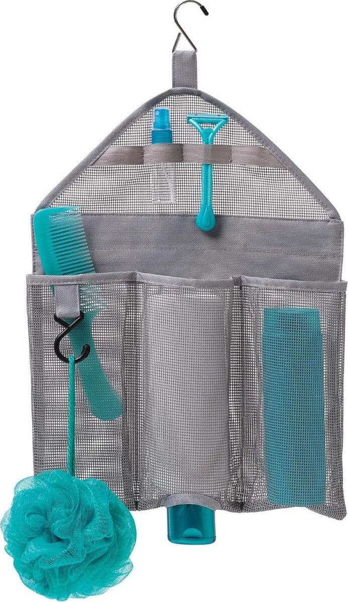 DOMOPAK - MULTITASCA APPENDIBILE PER BAGNO 30x42CM BIANCO O GRIGIO***