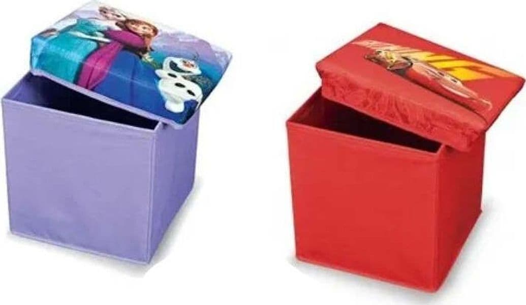DOMOPAK OTTOMAN - POUF CONTENITORE DISNEY 30x30x30 CM