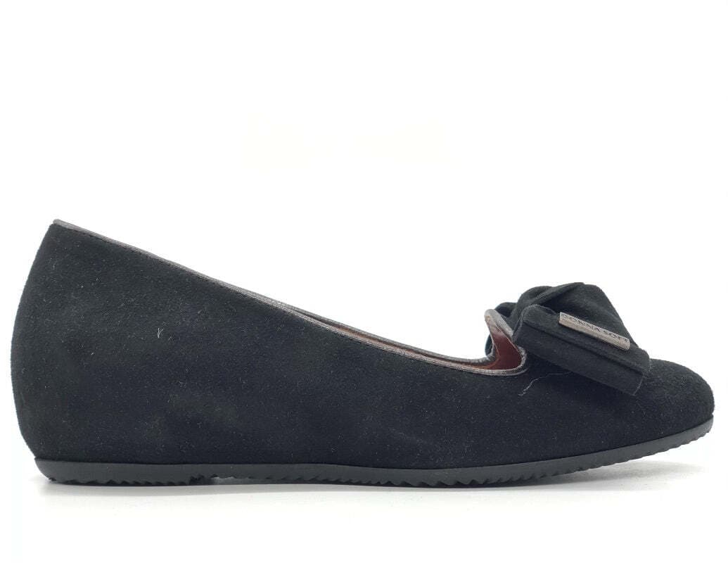 DONNA SOFT Ballerina donna con zeppa nera in Ballerine Calzature Durello - Agna, commercioVirtuoso.it