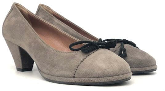 DONNA SOFT Decollete in pelle scamosciata visone in Scarpe col tacco Calzature Durello - Agna, commercioVirtuoso.it