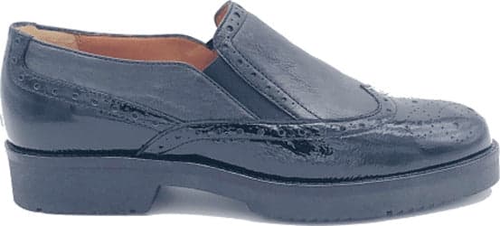 DONNA SOFT scarpa accollata 7055 black in Loafer e mocassini Calzature Durello - Agna, commercioVirtuoso.it