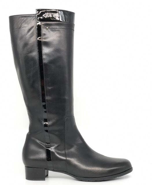 DONNA SOFT Stivali donna in pelle nera 6134S in Stivali Calzature Durello - Agna, commercioVirtuoso.it