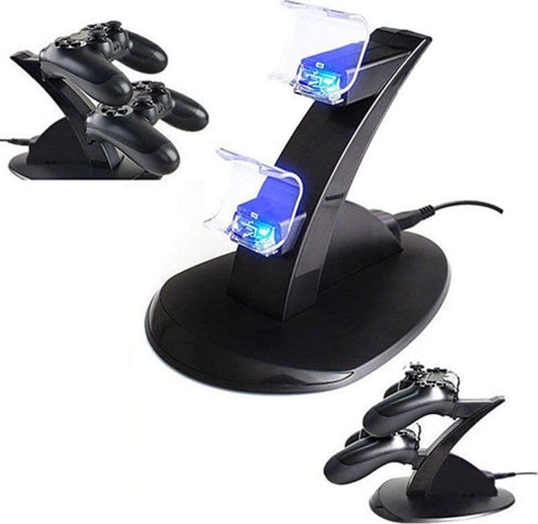DOPPIO CARICATORE JOYPAD PLAYSTATION 4 CONTROLLER PS4 DUALSHOCK 2 MICRO USB Videogiochi/PlayStation 4/Accessori/Batterie e caricabatterie/Caricabatterie Trade Shop italia - Napoli, Commerciovirtuoso.it