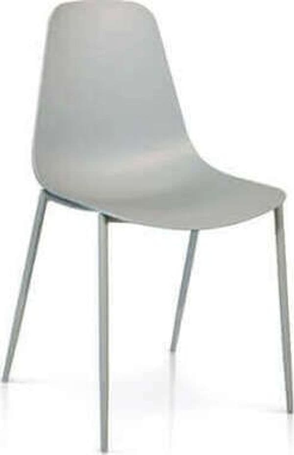 DOTTY---sedia-in-plastica-Altezza-della-seduta-46-cm-Grigio-Milani-Home