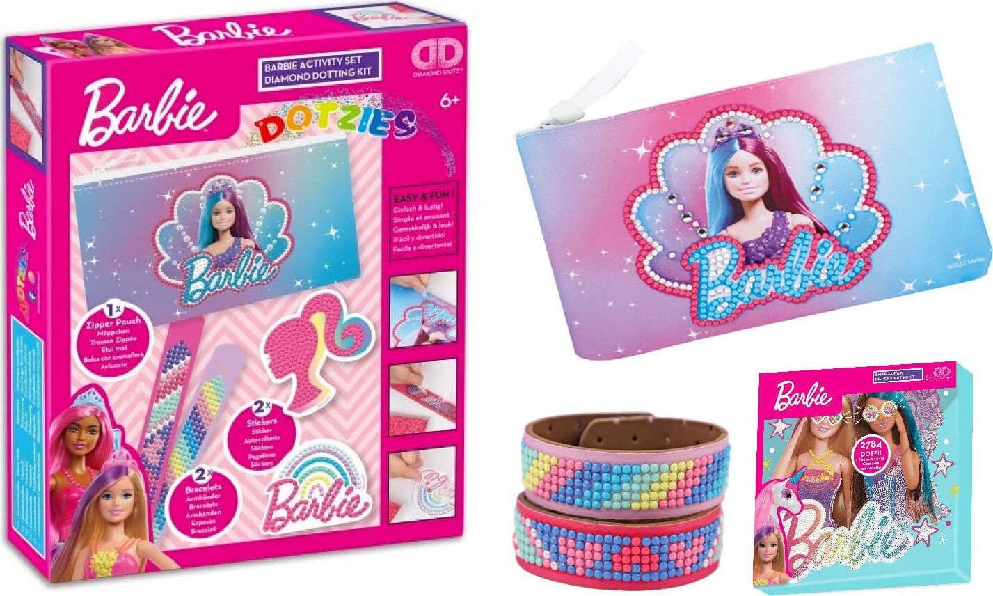 Dotzies Barbie Activity Set Diamond Dotz
