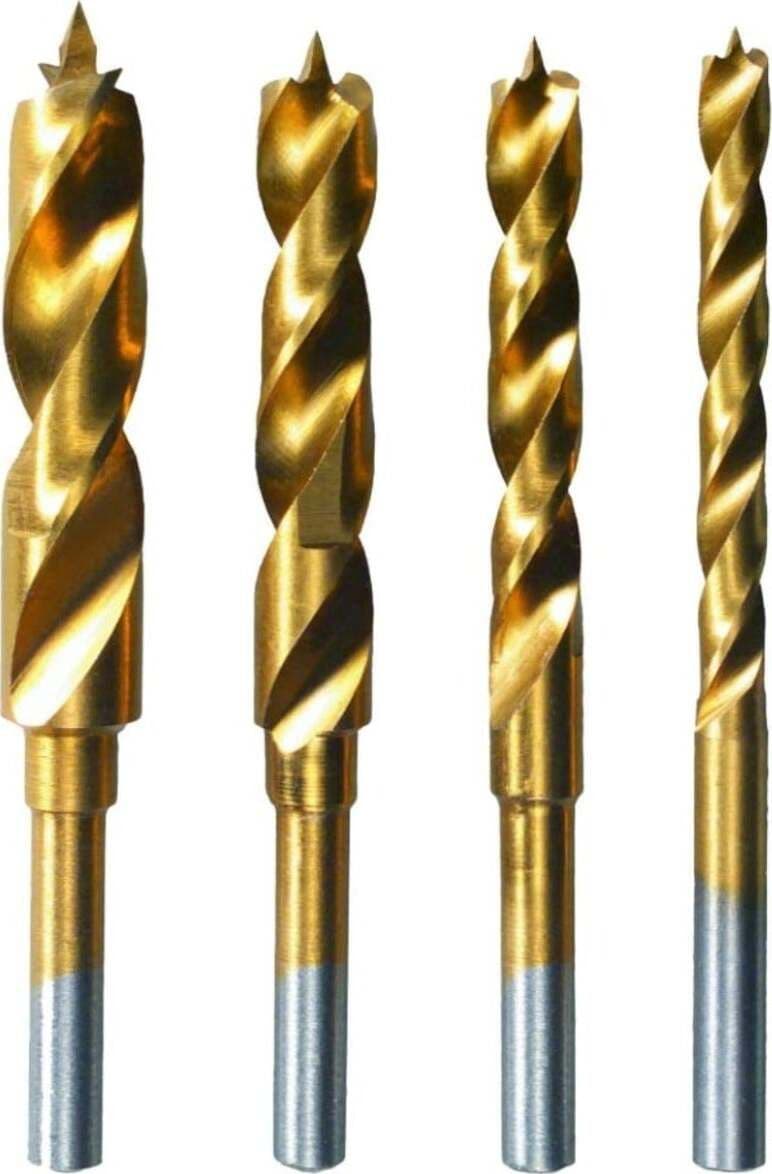 DREMEL---SET-4PZ-PUNTE-IN-TITANIO-PER-FORATURA-LEGNO