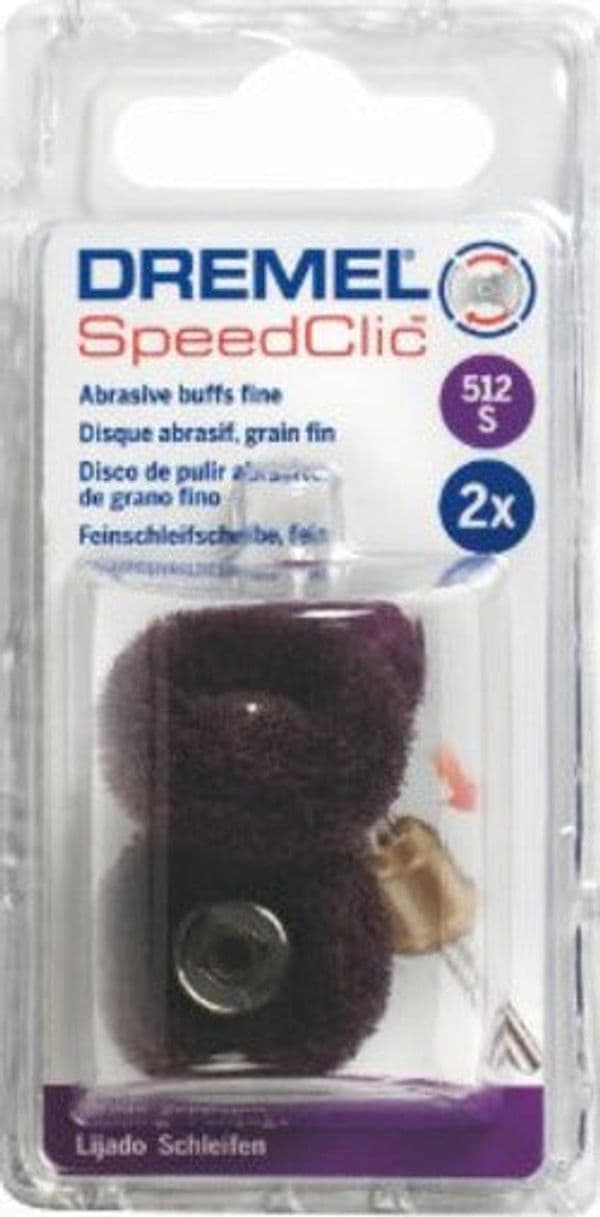 DREMEL-SPEEDCLIC-512S-SPAZZOLE-IN-FIBRA-SINTETICA-GRANA-FINE-320-PEZZI-2