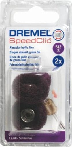 DREMEL-SPEEDCLIC-512S-SPAZZOLE-IN-FIBRA-SINTETICA-GRANA-FINE-320-PEZZI-2