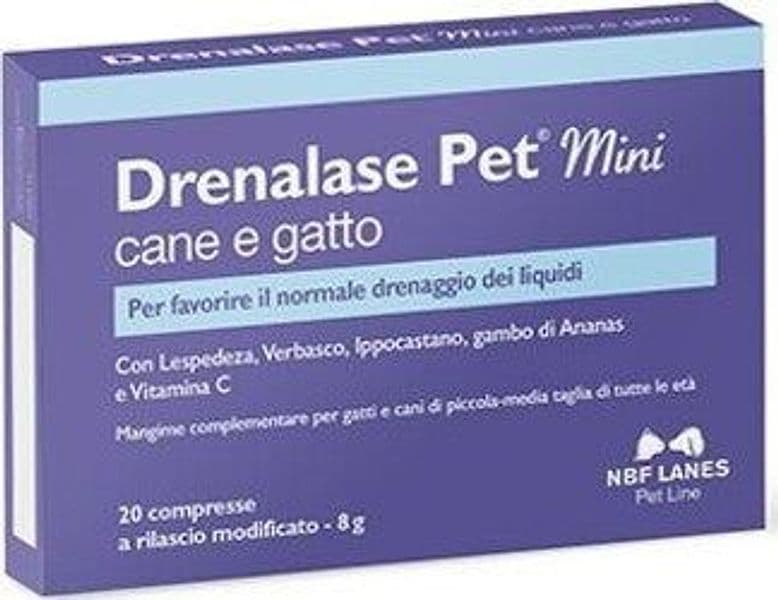 DRENALASE-PET-MINI-CANE-GATTO-20-COMPRESSE