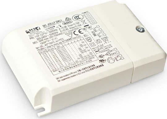 Driver-1-10V-Push-Fly-Materie-Plastiche-32W-700Ma