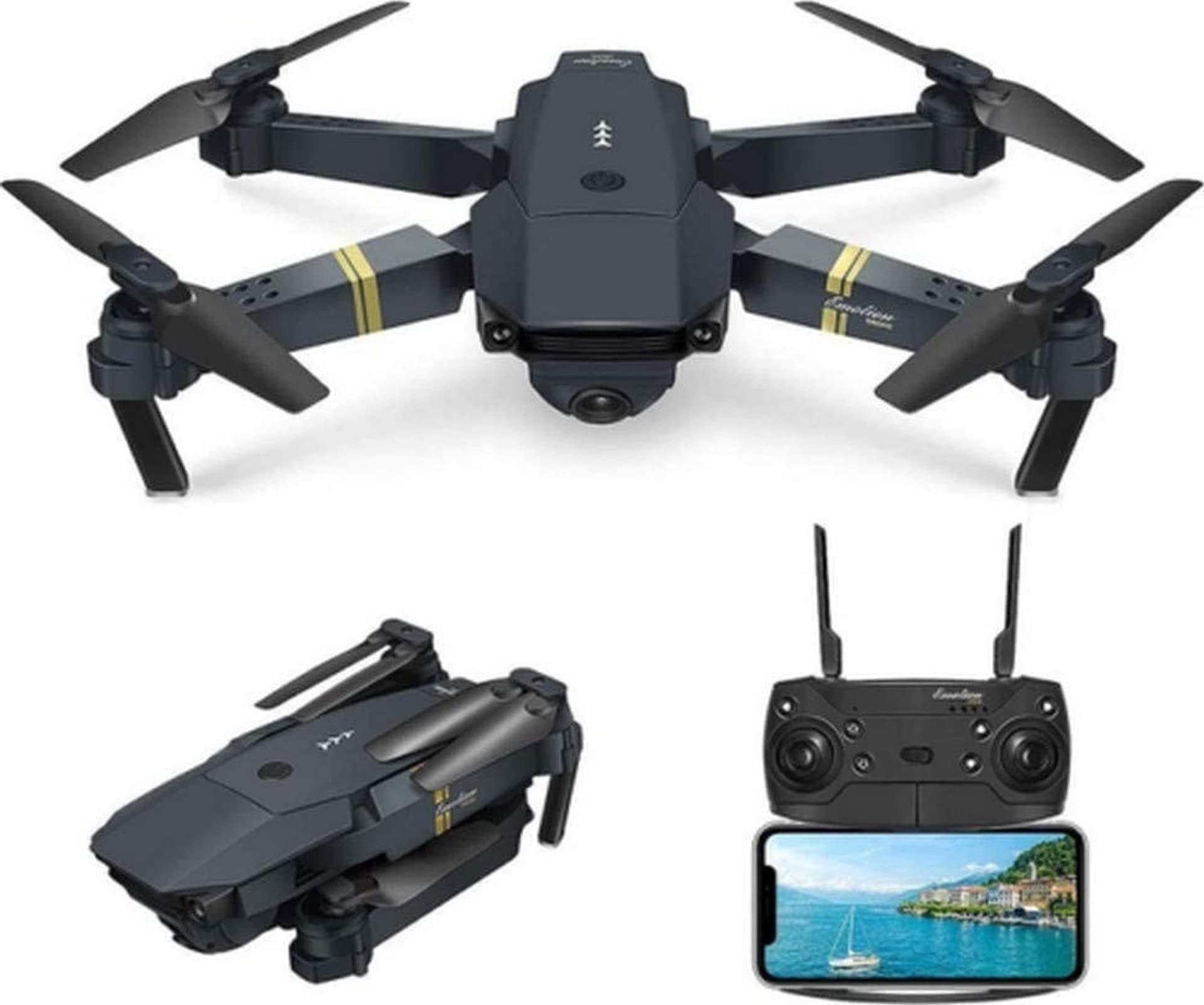 Drone Sky-99 Drone Doble Position Foto Connessione Wi-fi 2,4 Ghz Telecomando App Giochi e giocattoli/Veicoli/Radiocomandati e telecomandati/Velivoli/Droni Trade Shop italia - Napoli, Commerciovirtuoso.it