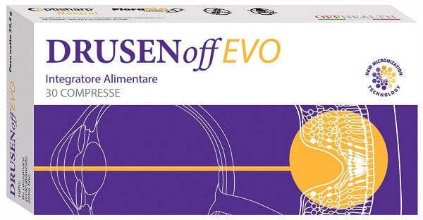 Drusenoff evo 30 compresse in Multivitamine e minerali Clubfarma - Melilli, commercioVirtuoso.it
