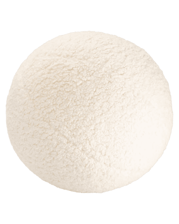 Cuscino Wigiwama Cream White Ball Cushion in Cuscini decorativi La Casa Del Bebè - Napoli, commercioVirtuoso.it