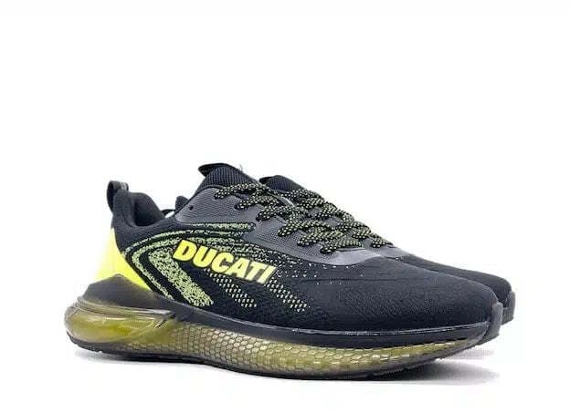 DUCATI Sneaker uomo DU23M106BE01 nera e gialla in Sneaker casual Calzature Durello - Agna, commercioVirtuoso.it