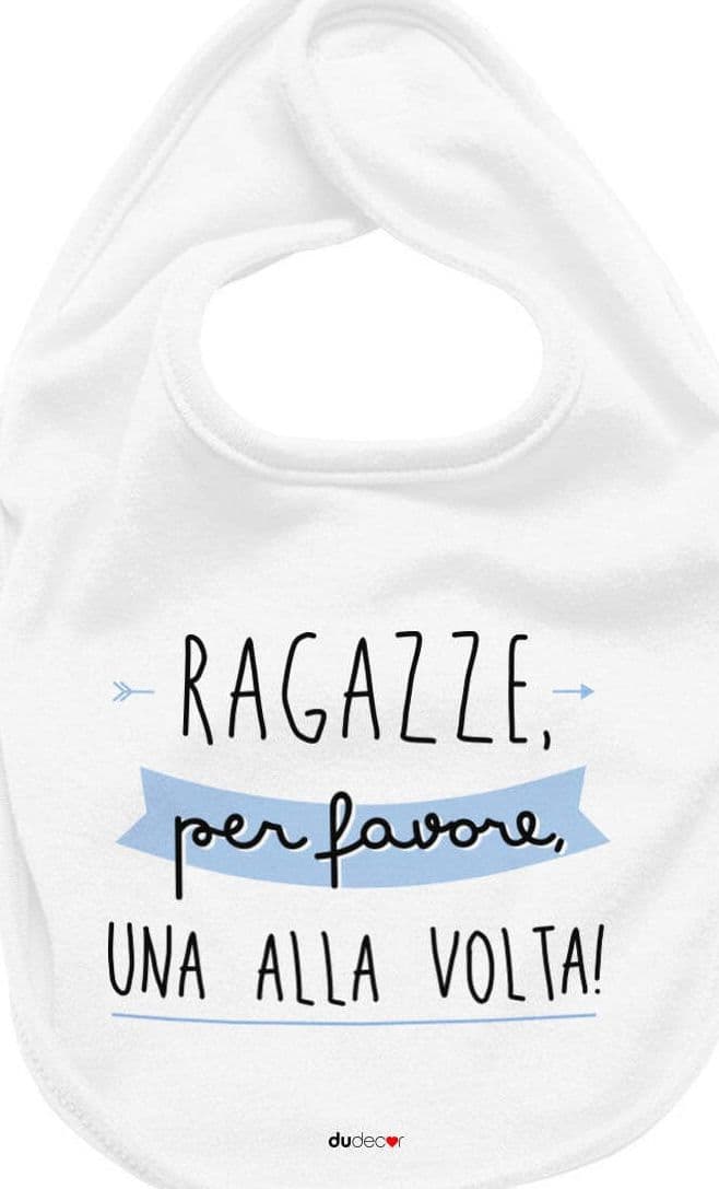Dudecor Bavaglino Una alla volta Prima infanzia/Allattamento e pappa/Bavaglini/Bavaglini Scontolo.net - Potenza, Commerciovirtuoso.it
