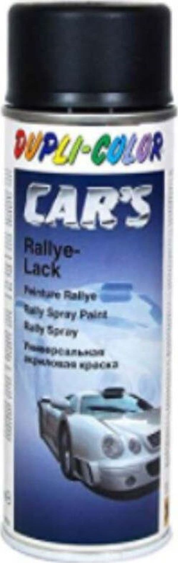 DUPLI-COLOR---SPRAY-PER-AUTO-652240---QUALITA-CARROZZERIA-CARS---COLORE-NERO-SATINATO-400ML