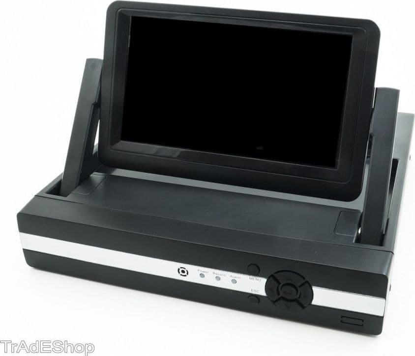 DVR NVR COMBO VIDEOSORVEGLIANZA 4 CH CANALI SCHERMO LCD 7 POLLICI H264 Trade Shop italia - Napoli, Commerciovirtuoso.it