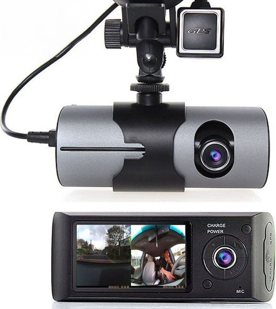 Dvr Per Veicoli Auto Con Doppia Camera Frontale E Posteriore Con Sensore Gps Elettronica/Elettronica per veicoli/Elettronica per auto/Sistemi video/Videocamera da cruscotto Trade Shop italia - Napoli, Commerciovirtuoso.it