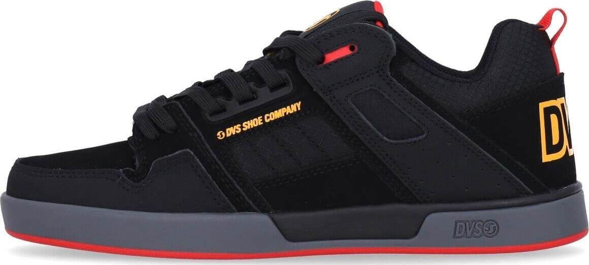 DVS-Scarpe-Skate-Uomo-Comanche-2.0+-Black/yellow/red-Nubuck-da-uomo